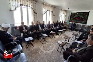 دیدار جمعی از مسئولین بخش سردرود با امام جمعه شهر دمق