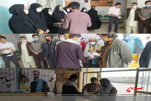برپایی ایستگاه صلواتی در دانشگاه صنعت ومعدن خاش