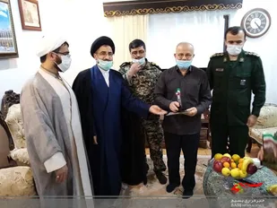 دیدار با آزادگان در هفته بسیج چالوس