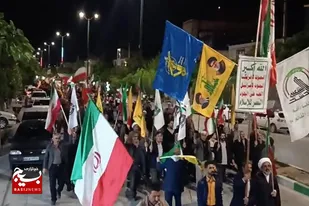 موج ۷۷ در فامنین؛ نمایشِ اقتدارِ مردمی در مسیرِ مقاومت