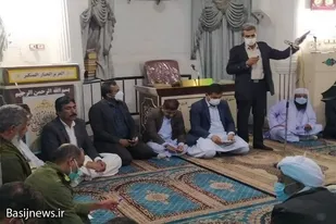 برپایی میزخدمت در زاهدان