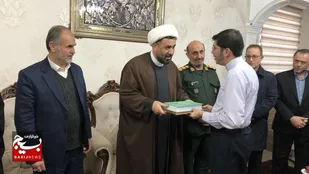 تجلیل از &laquo;آرش خالقی مقدم&raquo; نفر اول مسابقات سراسری نهج البلاغه کشور