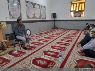 نشست بصیرتی  طرح لبیک با حضوربسیجیان پایگاه خواهران وبرادران روستای سرمک