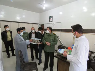 تجلیل از پرستاران و کادر درمانی در بروجن