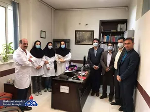 دیدار سرپرست شرکت ملی پخش فرآورده&zwnj;های نفتی منطقه شاهرود از درمانگاه صنعت نفت