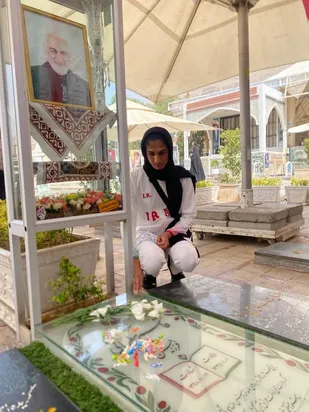 ادای احترام نایب&zwnj;قهرمان آسیا به سردار دل&zwnj;ها