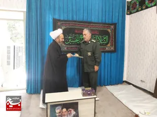 فرمانده سپاه شاهین دژ با امام جمعه شهرستان دیدار کرد