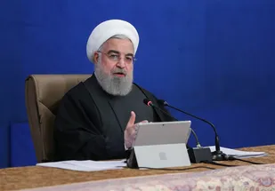 &nbsp;

واکنش روحانی به بحران واشنگتن