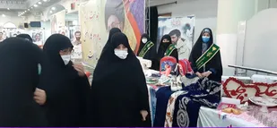 بازید مسئول بسیج جامعه زنان از چهارمین رزمایش کمک مومنانه سپاه حضرت سیدالشهدا(ع)-شهرری