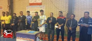 مراسم جشن و دیدارهای پایانی مسابقات فوتسال دراردل