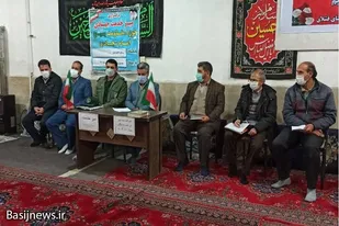 برپایی میز خدمت جهادی در روستاهای ملایر