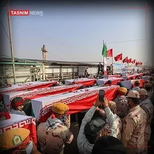 ورود پیکر مطهر ۱۱۱ شهید تازه تفحص&zwnj;شده به ایران