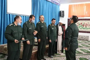 تکریم و معارفه جانشین سپاه ناحیه شاهرود+ تصاویر