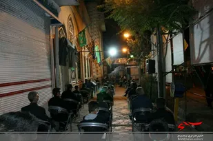 عزاداری عزاداران مسجد صفای بنی هاشم تبریز