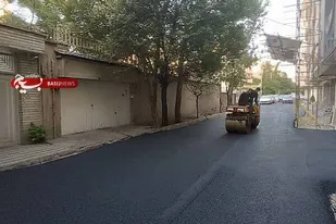 آسفالت&zwnj;ریزی ۱۴ هزار و ۴۵۲ تنی در ۵۱ محله و معبر شهری طی هفته گذشته