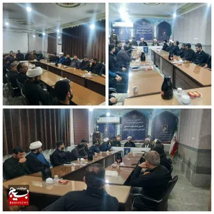 نشست روشنگری و تبیین مؤلفه&zwnj;های دفاع مقدس با حضور فرماندهان بسیجی برگزار شد