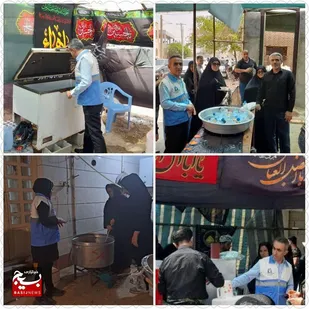 استمرار بازدید از مواکب و ایستگاه&zwnj;های صلواتی ماه محرم درهندیجان