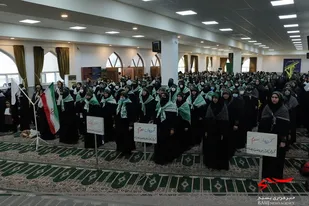 حضور فرمانده سپاه کربلا در رزمایش الی بیت المقدس بسیج ۱۲ گردان&zwnj;های کوثر