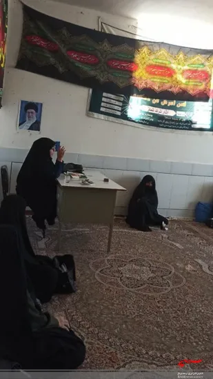 برگزاری کلاس صالحین ویژه خواهران بسیجی روستای سروشبادران
