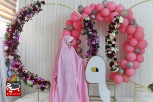 آمادگی باغ فرشته&zwnj;ها برای برگزاری جشن تکلیف دختران  قم +تصاویر
