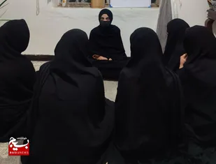 برگزاری کارگاه عفاف و حجاب  در ناحیه مقاومت بسیج تفتان