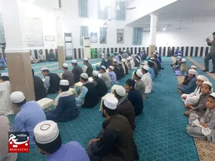 برگزاری محفل انس با قرآن کریم به یاد شهید منادی وحدت در خاش&nbsp;