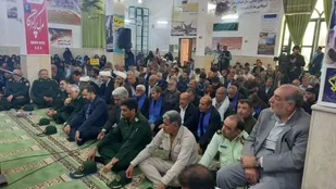 گرامیداشت سالروز شکست تاریخی آمریکا در طبس در محل مسجد شکر