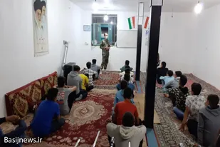 فراخوانی دسته رزمی پایگاه امام علی (ع) شهرستان فامنین