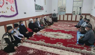 دیدار با خانواده شهدای عشایر شهید سید کاظم نجاتی و شهید عباس حاجیوند