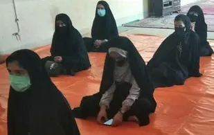 برگزاری مسابقه و اکران فیلم در پایگاه بسیج  فاطمه الزهرا (س)دوشخراط