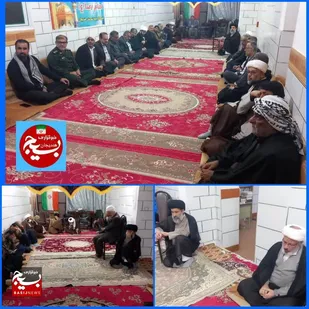 مراسم بزرگداشت ارتحال علامه مصباح یزدی و سردار شهید سلیمانی در هندیجان