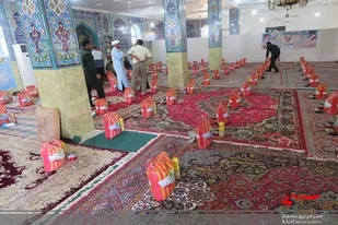 توزیع بیش از ۸۰۰ بسته کمک مومنانه در دلوار