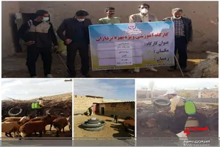 اردوی جهادی با حضور گروه جهادی سردار سلیمانی سرخه برگزار شد