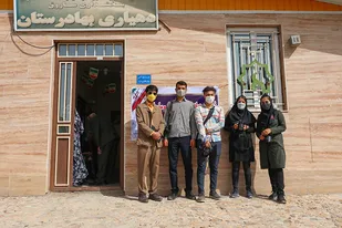 حضور کاروان رسانه در قرارگاه جهادی شهید حاج قاسم سلیمانی شهرستان اراک