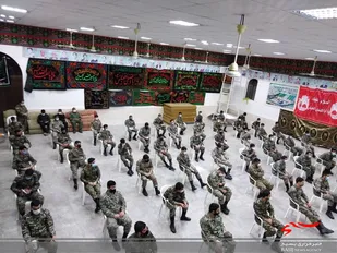 دوره آموزش تکمیلی گردان الی بیت المقدس حوزه مقاومت خاتم الانبیاء بوشهر
