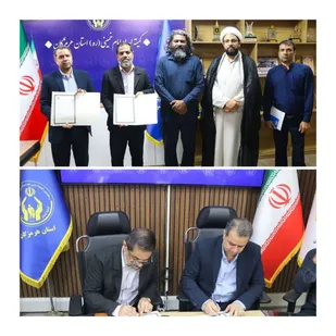 بهره گیری از ظرفیت های حوزه هنرو فرهنگ در مسیر توانمندسازی؛ تفاهم&zwnj;نامه همکاری مشترک کمیته امداد استان هرمزگان و بسیج هنرمندان هرمزگان برای نخبه پروری