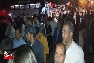 اعزام و بدرقه ۴۵۰ نفر از شهرستان نهاوند به مرقد مطهر امام خمینی (ره)