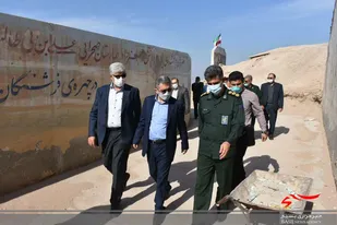 بازدید معاون درمان وزارت بهداشت از بیمارستان صحرایی آبادان