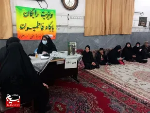 اجرای برنامه های هفته سلامت توسط خواهران بسیجی ناحیه امام علی(ع) در اهواز