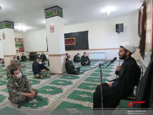 برگزاری مراسم عزاداری درسپاه اسلام آبادغرب