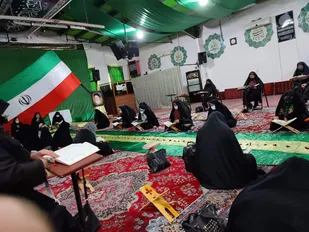 محفل انس با قرآن توسط پایگاه آسیه (س) در گرمسار برگزار شد