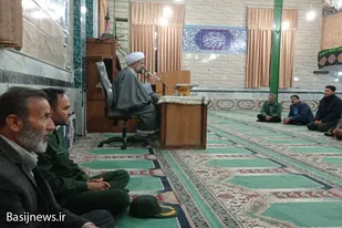 برگزاری نشست بصیرت افزایی به همت پایگاه شهید زمزم کبودراهنگ