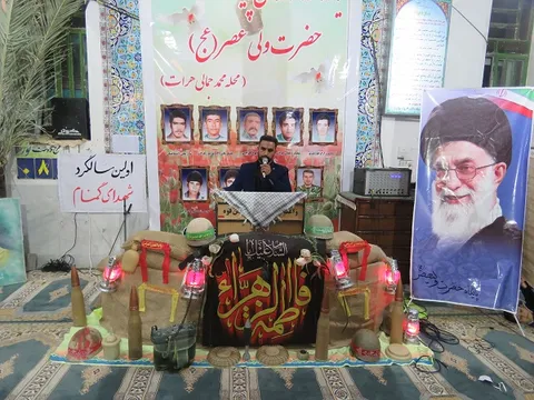 برگزاری یادواره شهدای محله محمد جمالی هرات