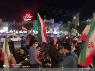 رژه موتوری بسیجیان حوزه مقاومت شهید منتظری