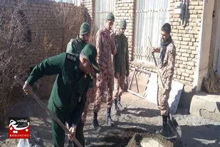 حضور ۱۳۰ جهادگر بسیجی از دانشگاه امام حسین (ع) در مه ولات