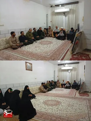 برگزاری یادواره خانگی به مناسبت هفته دفاع مقدس در هفتکل