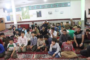 اعتکاف دانش آموزی رمضانیه در شاهرود
