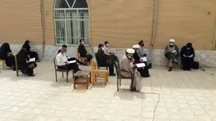 برنامه کوچه های قرآنی محله ای در آرادان برگزار شد