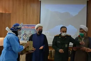 تجلیل از پرستاران در شمال غرب شیراز