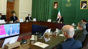 گفتگوی رؤسای مجالس ایران و چین/ روابط دوستانه تهران و پکن متأثر از شرایط بین&zwnj;المللی نخواهد بود